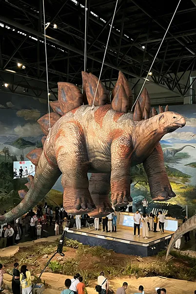 Exhibition Hall Hanging Giant Inflatable Dinosaur