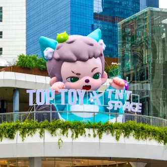 企业定制吉祥物气模，品牌活动专用