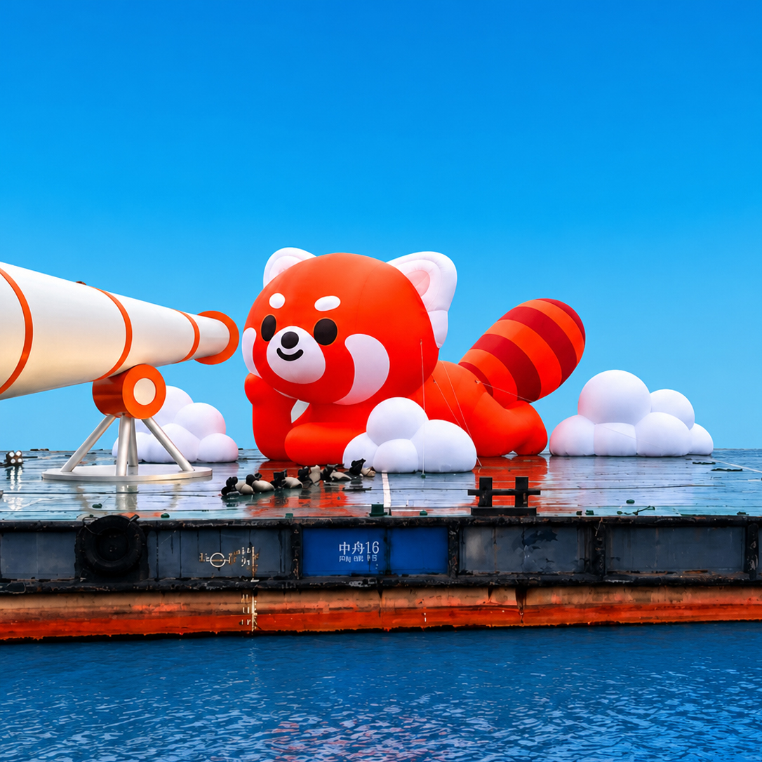 Shanghai "Dianping" Fox Inflatable